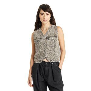 Universal Thread Animal Print Sleeveless Vest